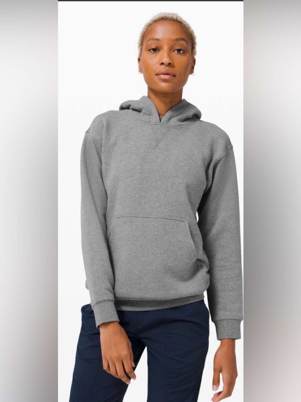 Lululemon All Yours Hoodie *Fleece
Heathered Core Medium Grey Sz 6 - Picture 1 of 6